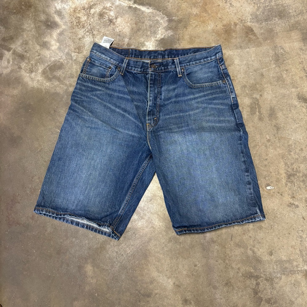 Levis 569 Dark Wash Jorts